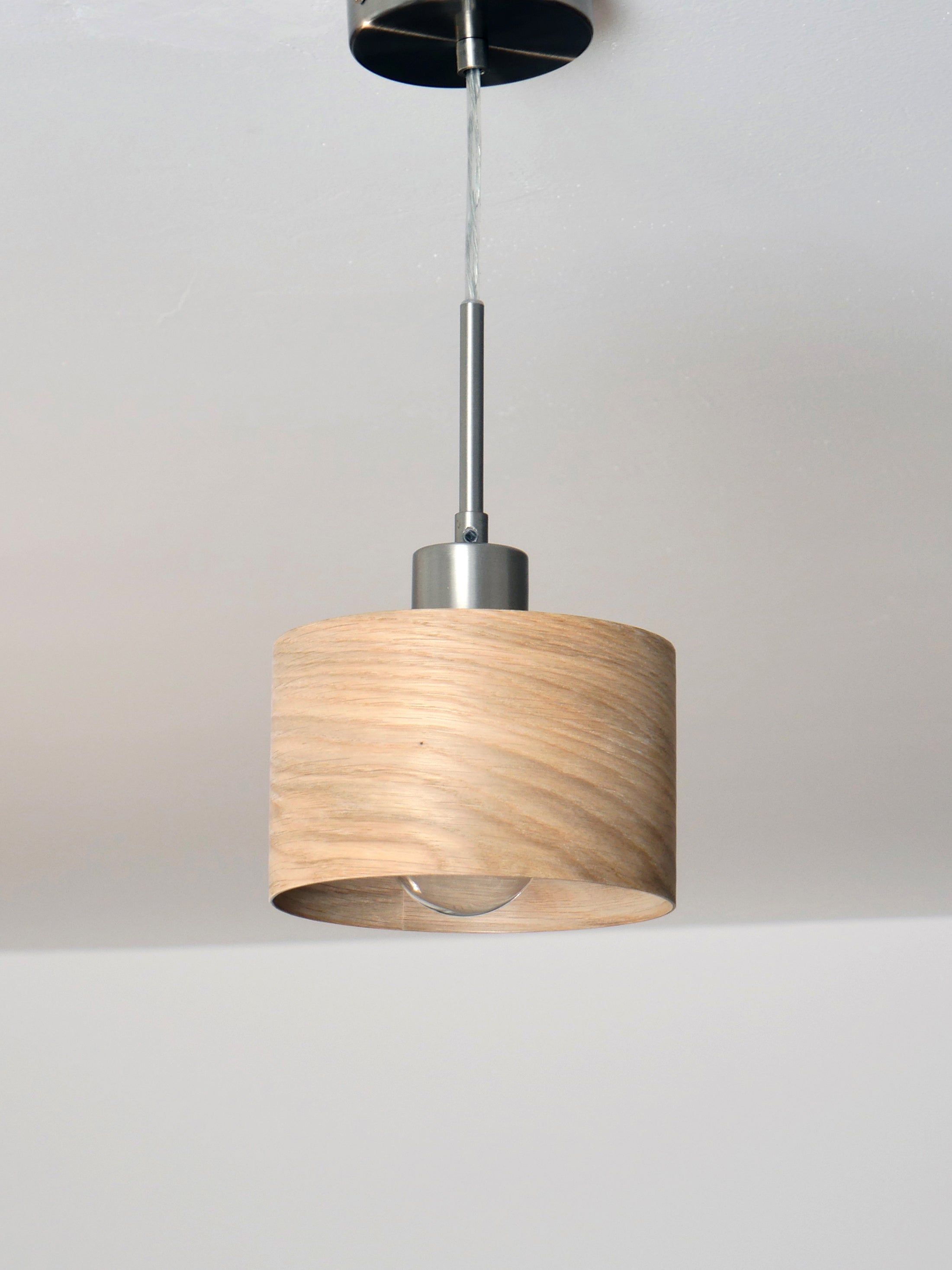 L24 D Handmade Oak wood veneer pendant Lamp – LUMINOS