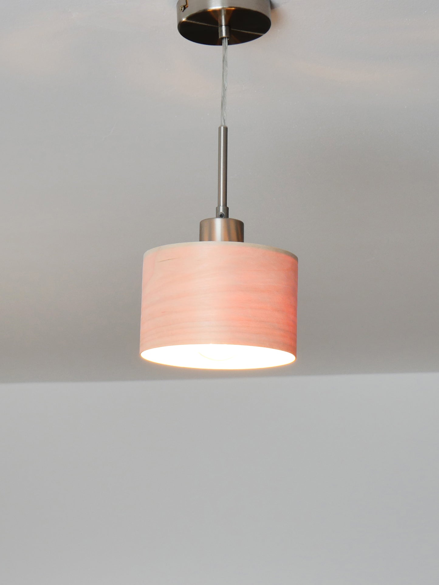 L06B, Suspension artisanale en placage de bouleau, 60-70cm