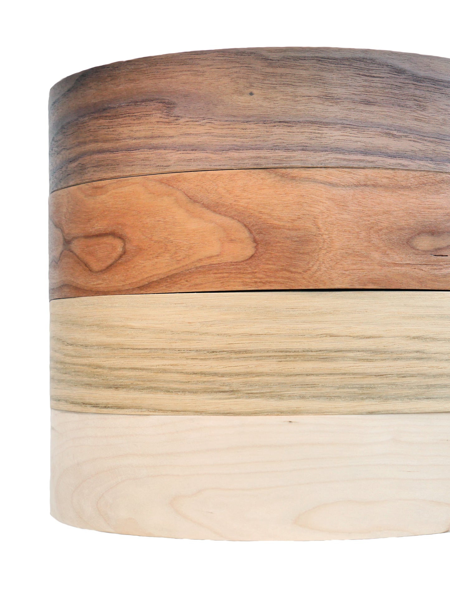 L06B, Suspension artisanale en placage de bouleau, 60-70cm